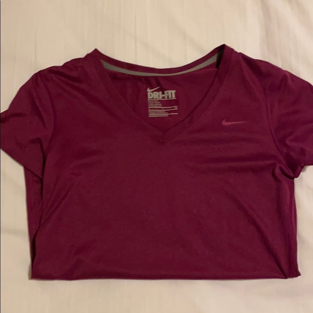 Nike dry fit v-neck
